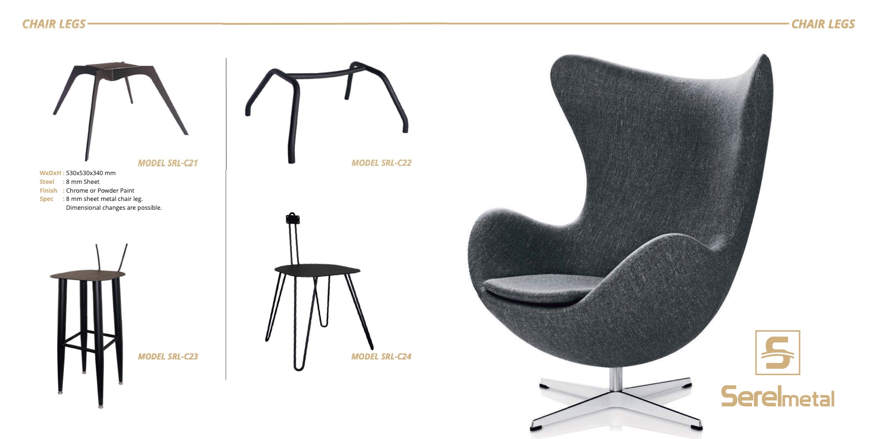 Serel Metal product catalog page 4