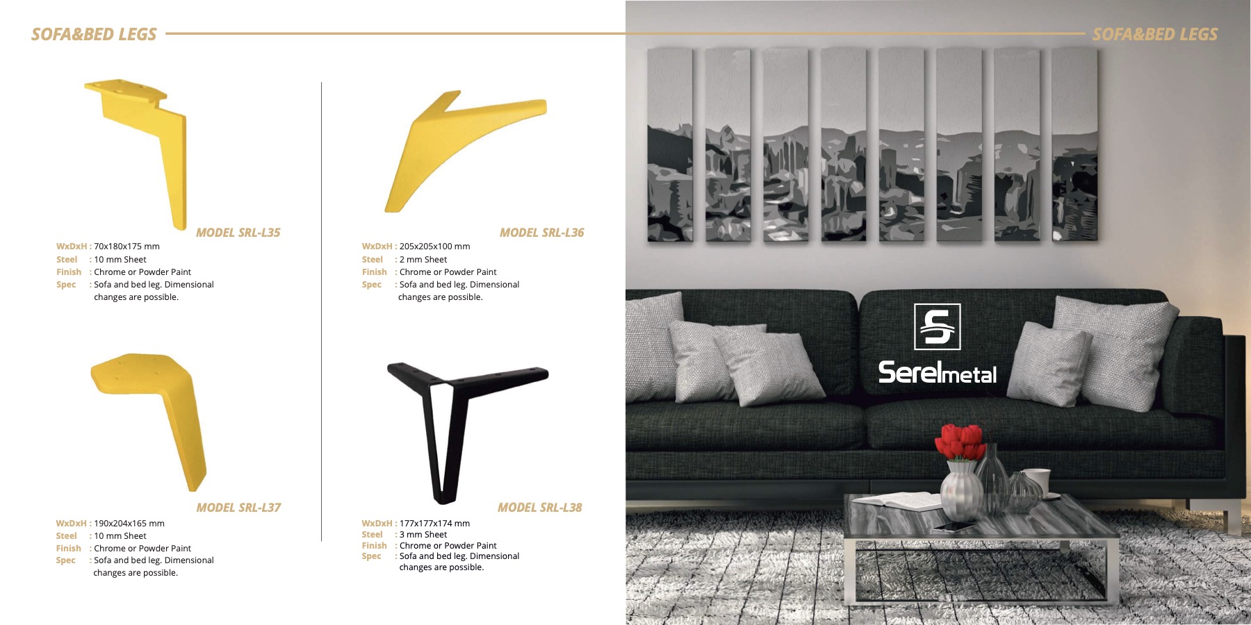 Serel Metal product catalog page 11
