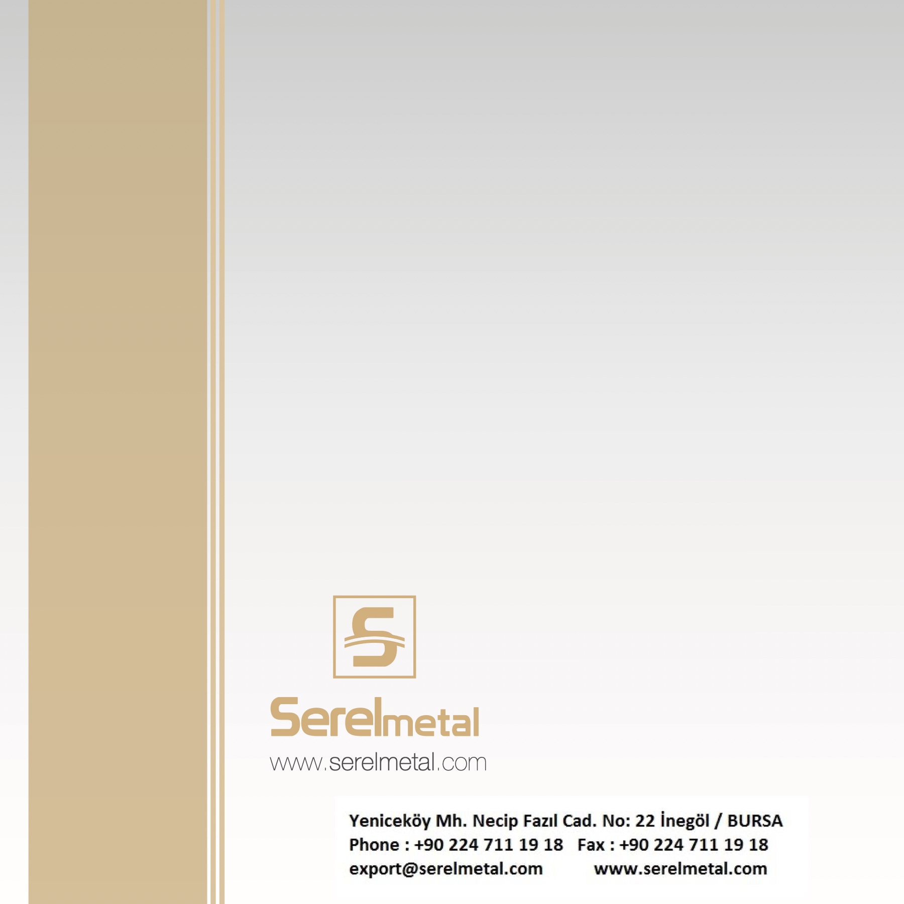 Serel Metal product catalog page 22