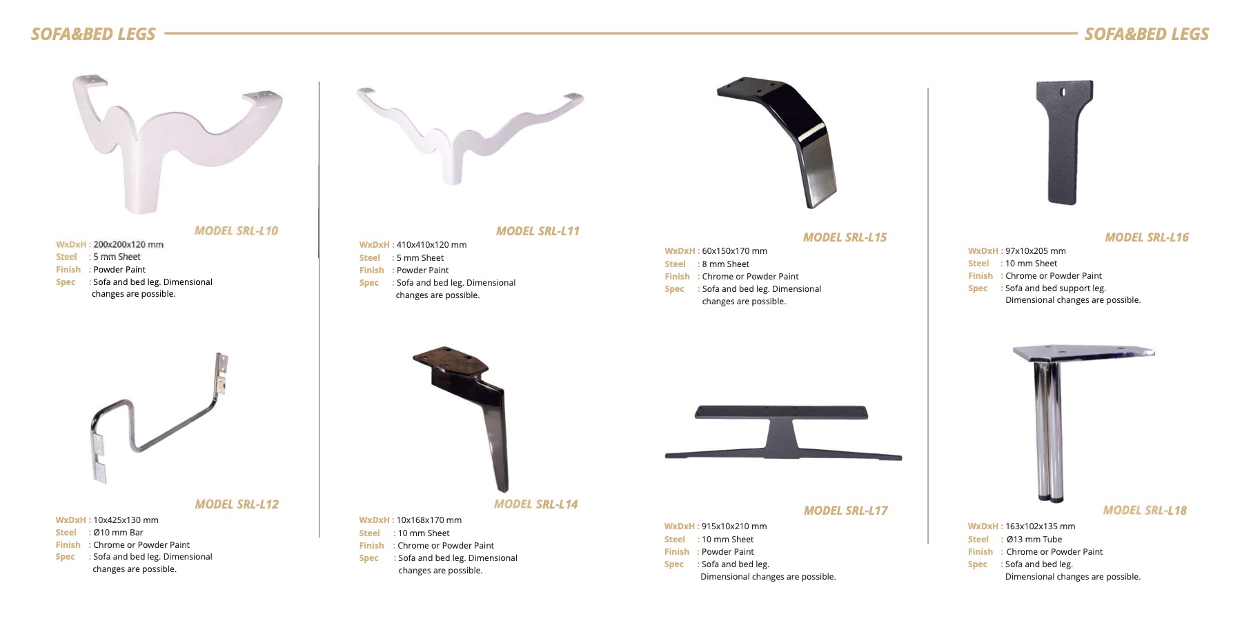 Serel Metal ürün kataloğu sayfa 8