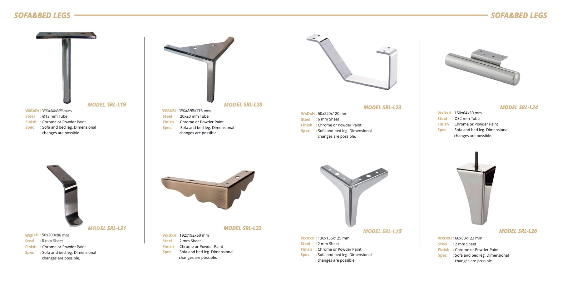 Serel Metal ürün kataloğu sayfa 9